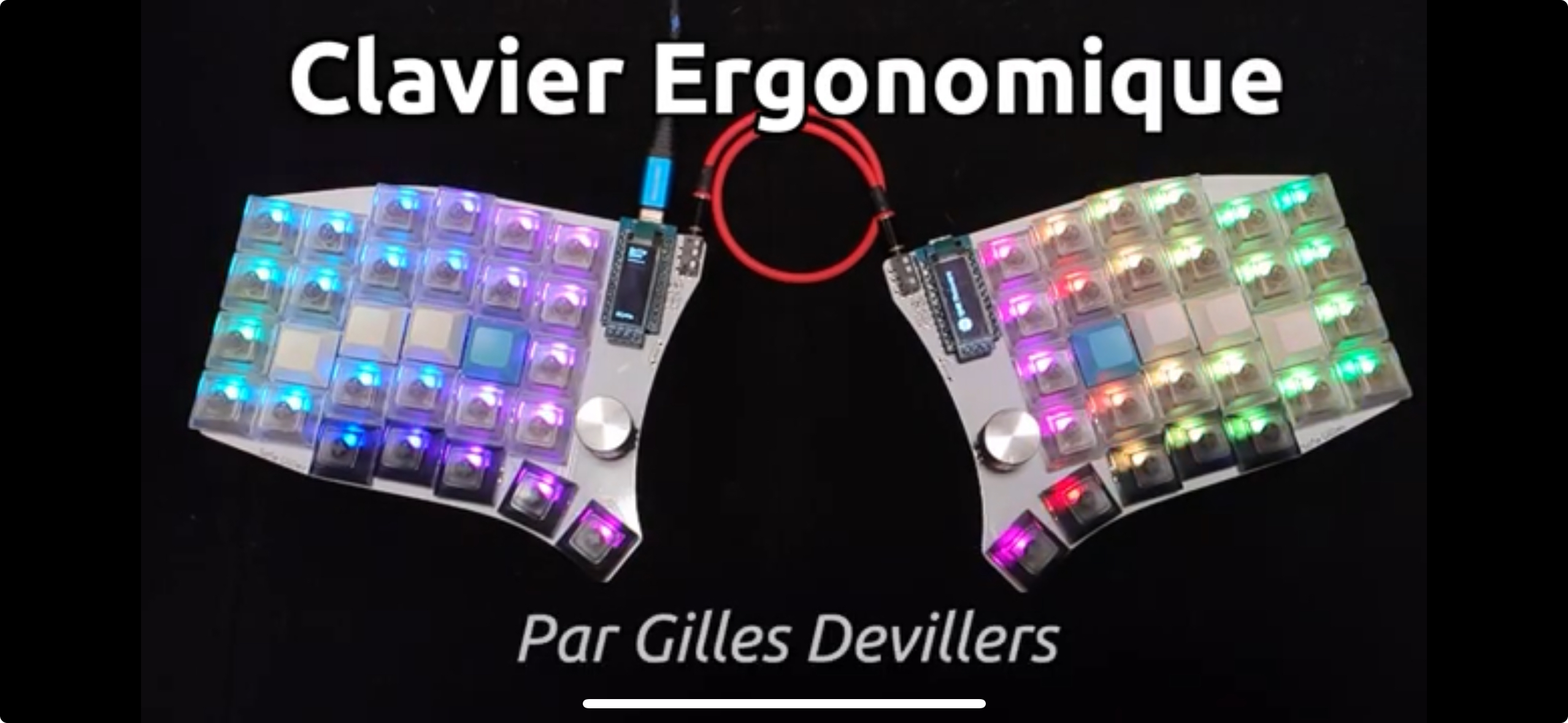 clavier ergonomique